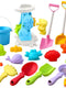 19-piece beach toy set