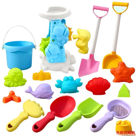 19-piece beach toy set