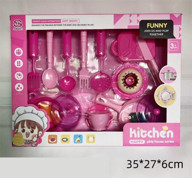 Toy Kitchen Set for Girls