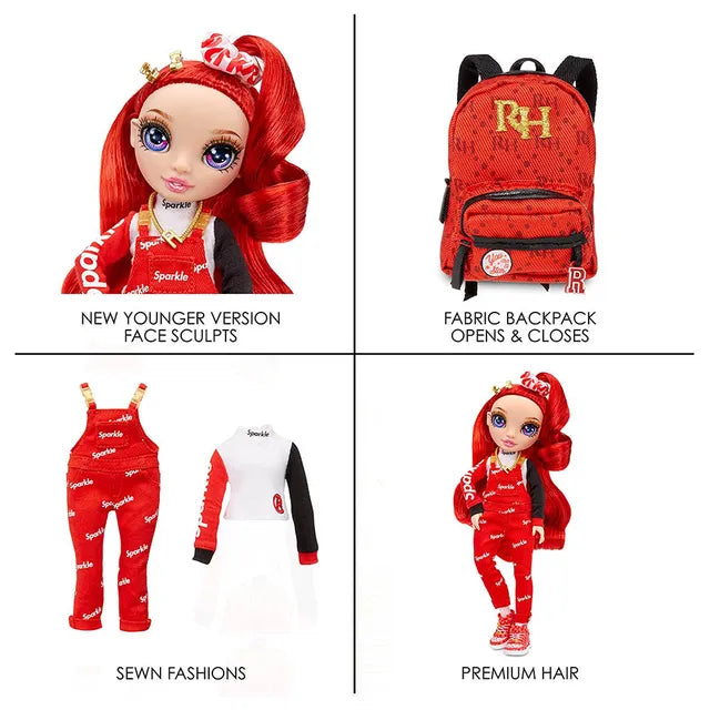 Rainbow High Junior High Fashion Doll Ruby Anderson (Red)
