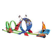 Auto Track toy with two cars