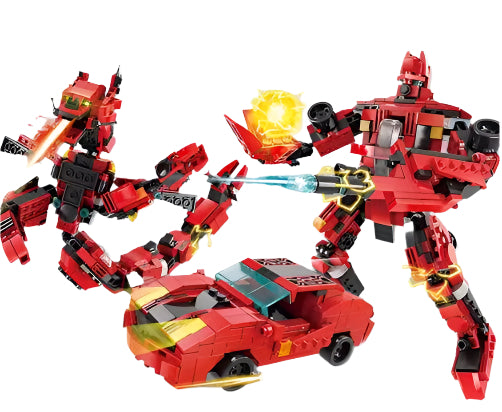 Gao Misi Morphing Mech Building Build Set - 445 PCS (Model T3050)