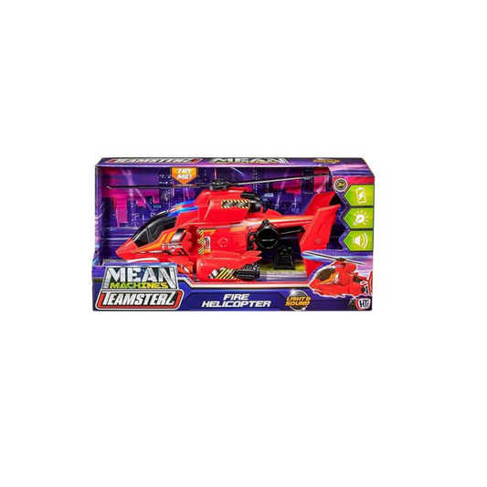 Teamsterz Mean Machines Fire Helicopter (L&S)