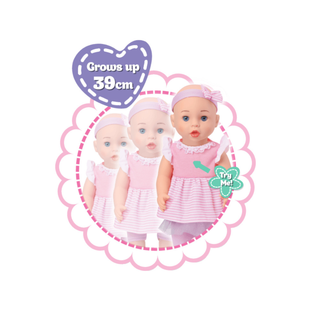 Baby Habibi Active Growing Up Baby 14″ Doll