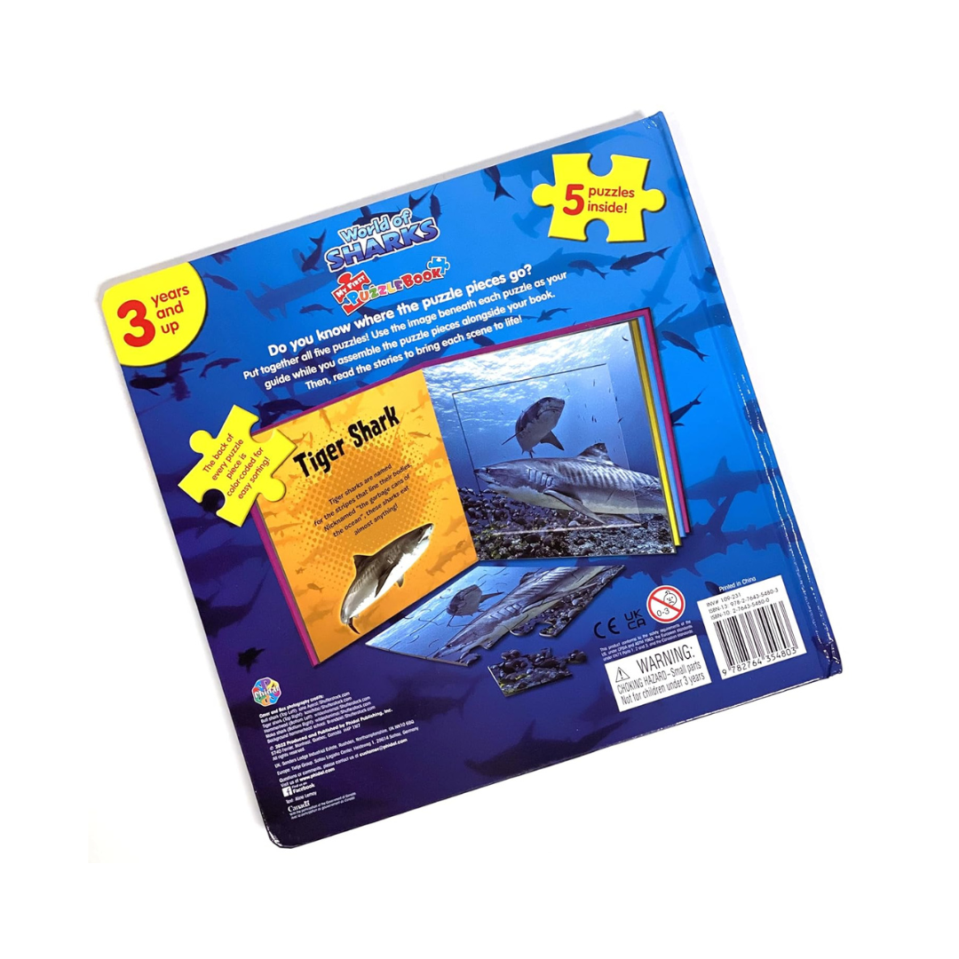 Phidal - Sharks My First Puzzle Book