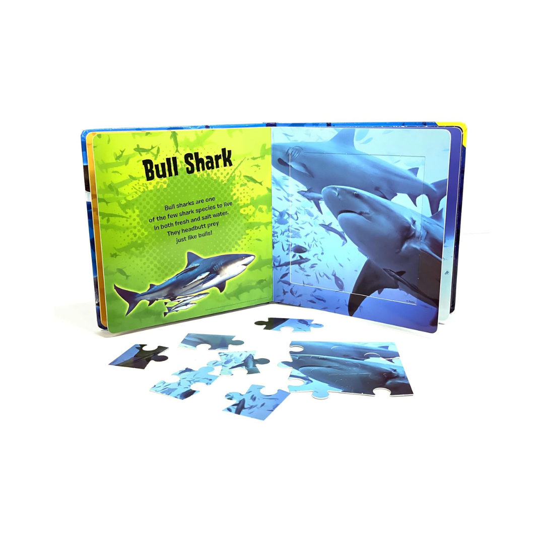 Phidal - Sharks My First Puzzle Book