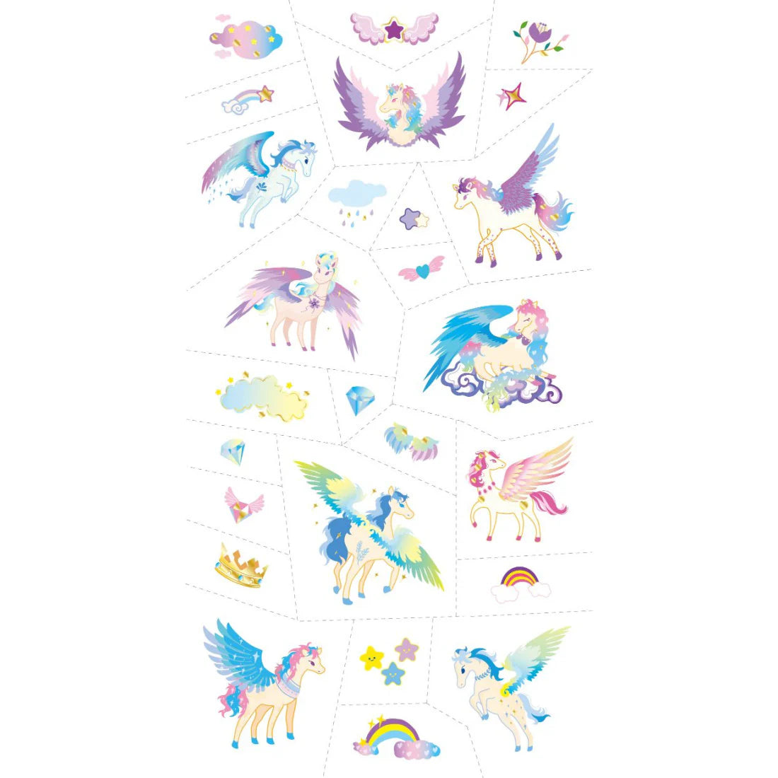 Avenir Tattoo Sticker - Pegasus Series