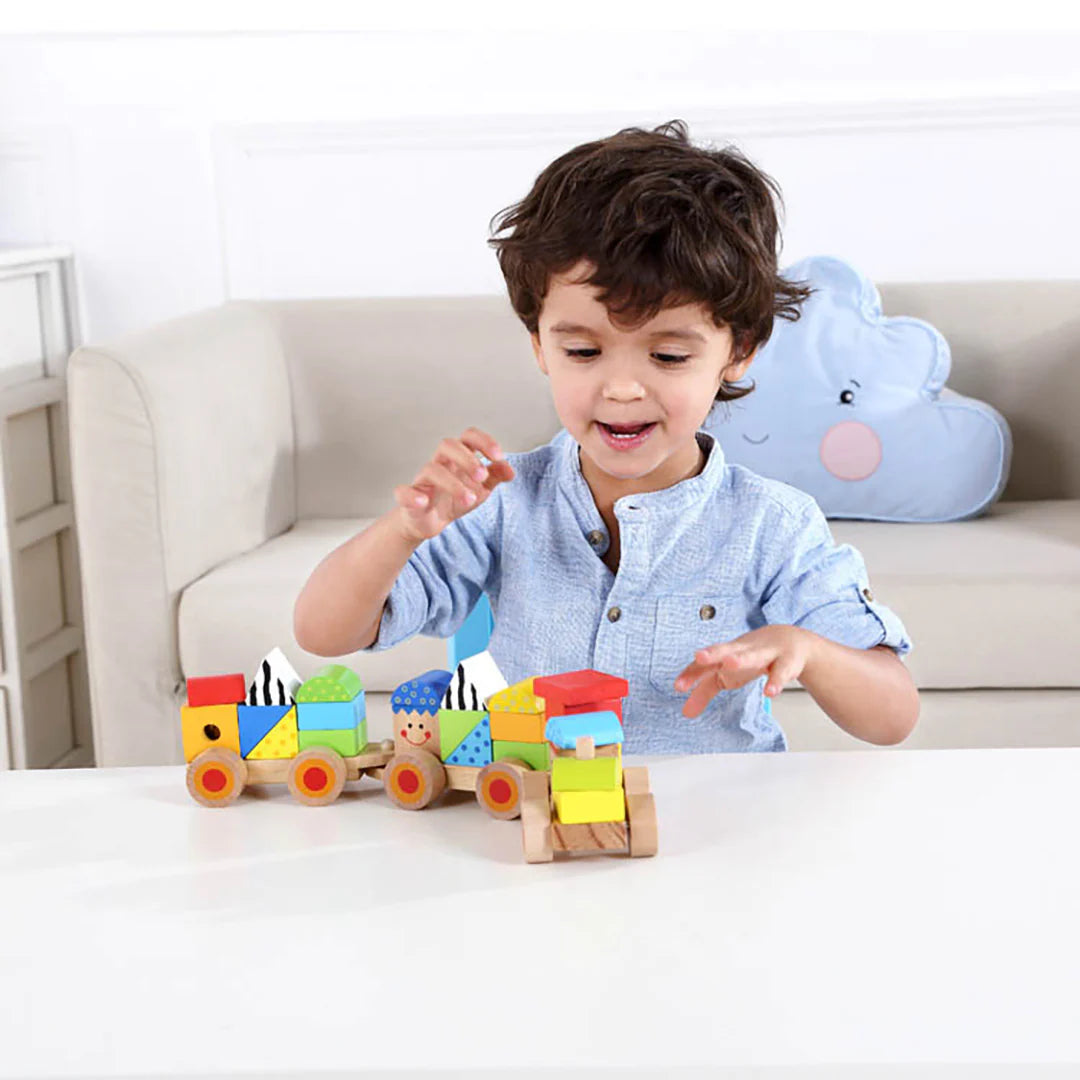 Tooky Toy Stacking Train