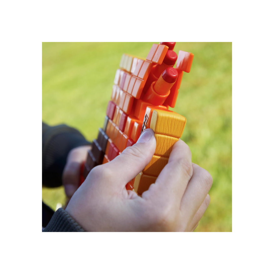 Nerf Minecraft Firebrand Dart Blasting Axe