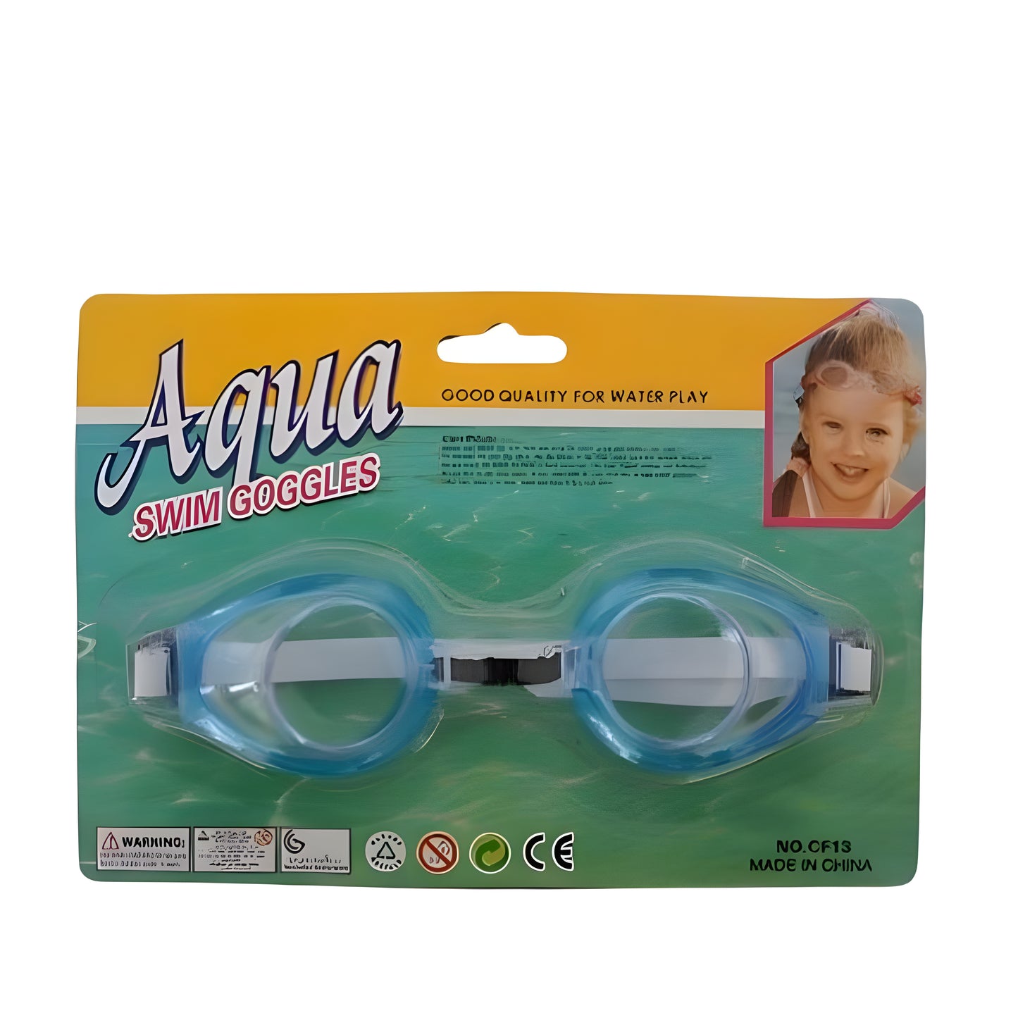 Aqua Swim Goggles.