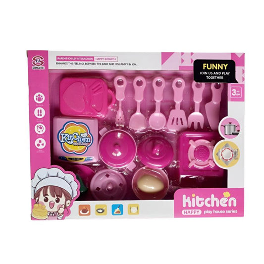 Toy Kitchen Set for Girls