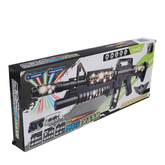 Sound Gun Toy, Plastic, Multicolor