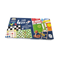 Ultimate 4-in-1 Board Game Ludo