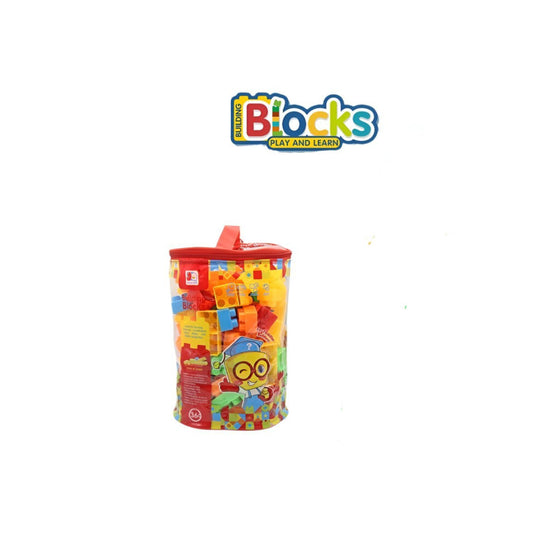 54 Pcs Building Blocks With Bag