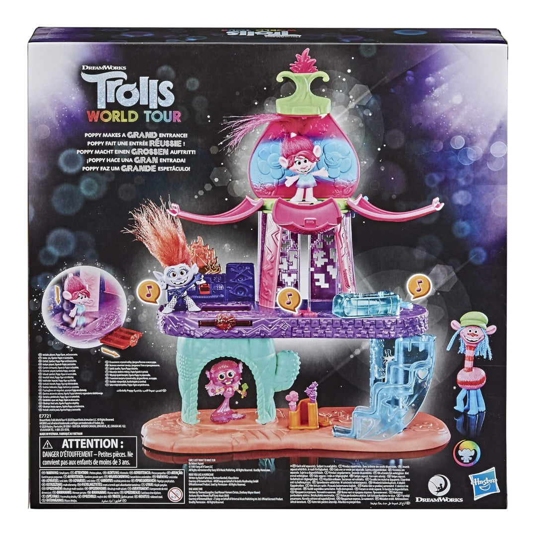 HASBRO Trolls World Tour Blooming Pod Stage Musical Toy