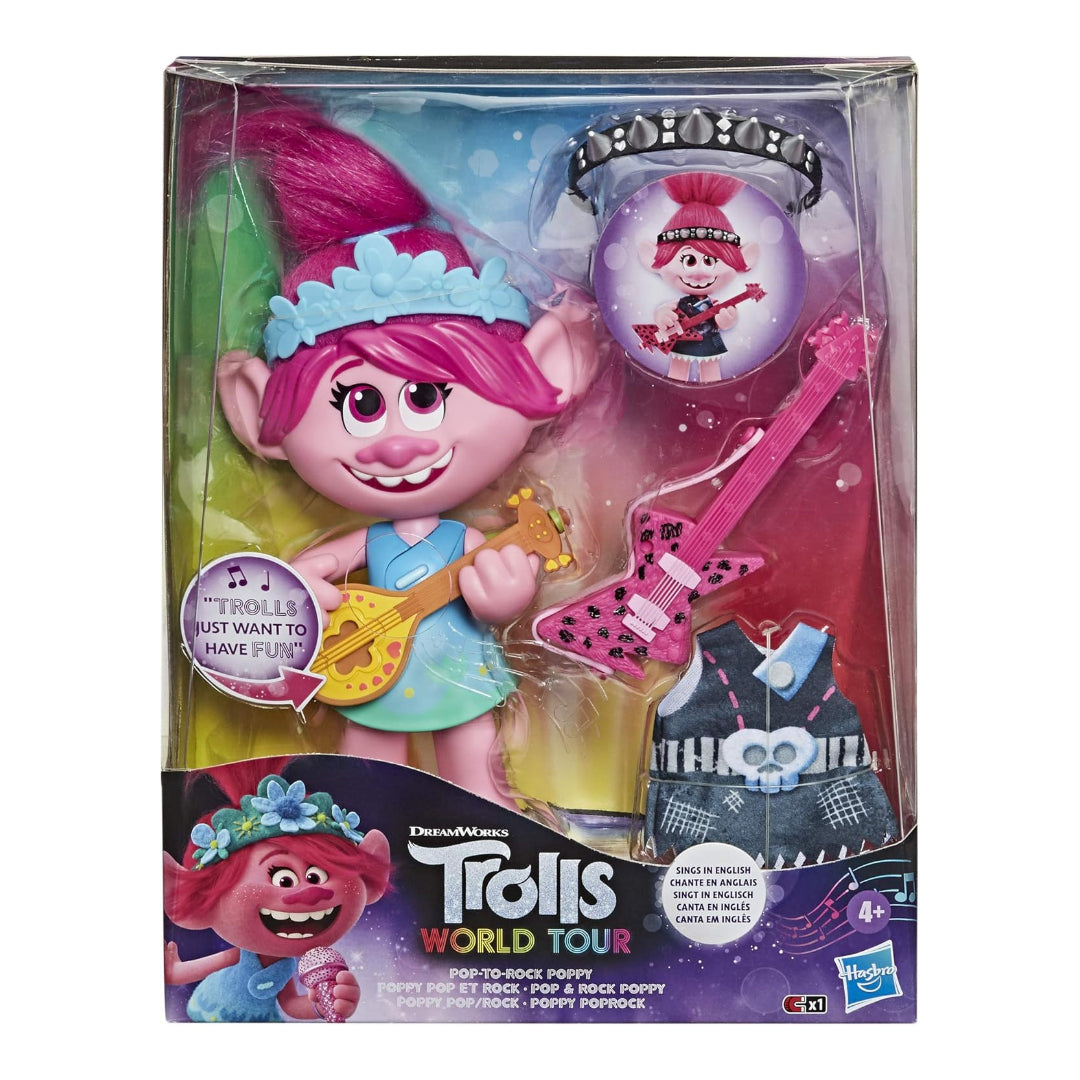 HASBRO Trollstopia Rock Poppy