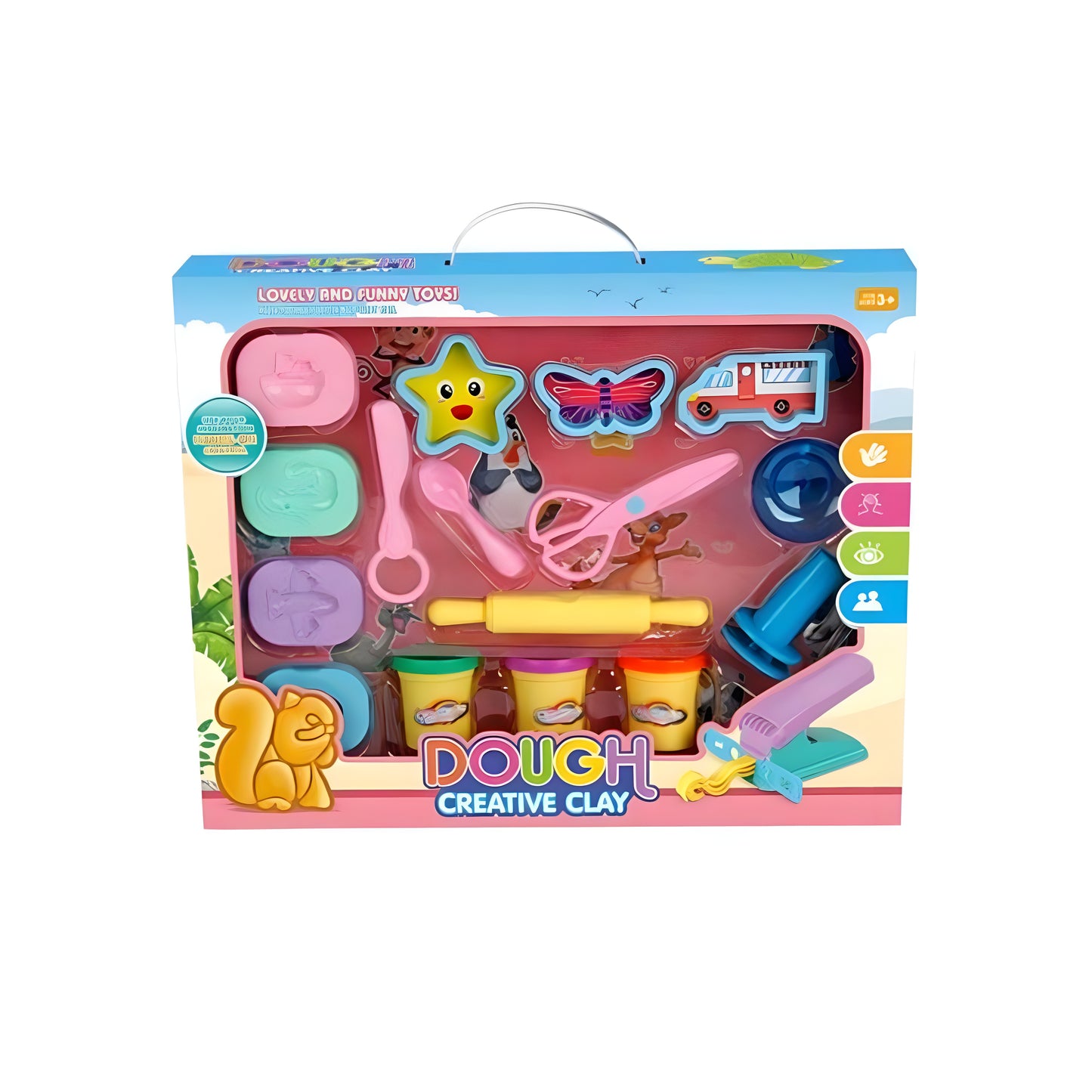 Modeling clay set