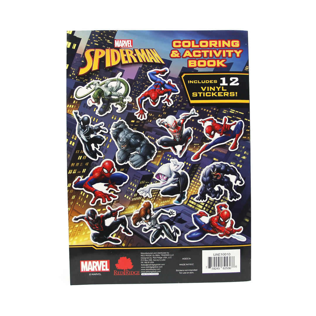 Skoodle Spider Man Coloring & Activity Book