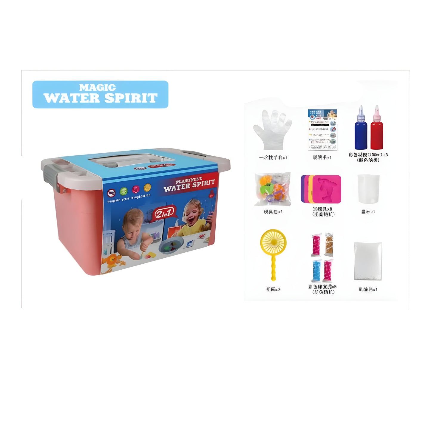 Magic Water Elf Gel Kit, Paint-to-Play