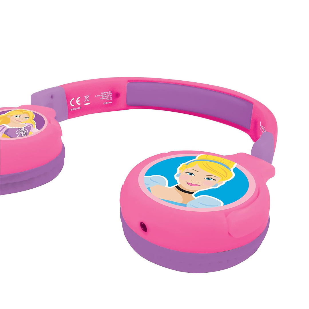 Lexibook Disney Princess 2 In 1 Bluetooth And Wired Headphone