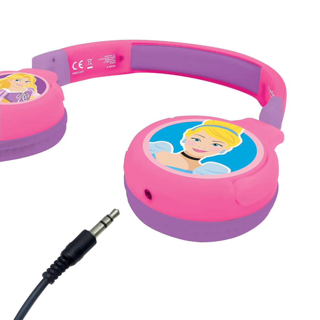 Lexibook Disney Princess 2 In 1 Bluetooth And Wired Headphone