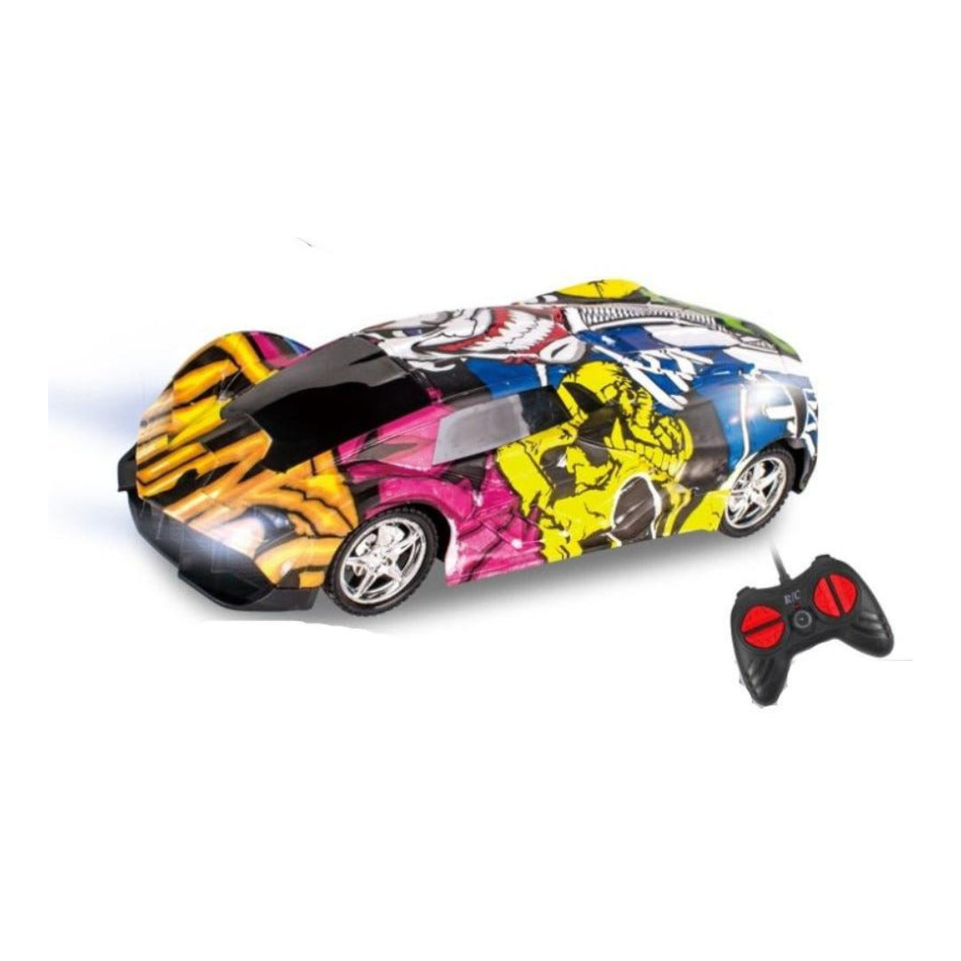 R/C Graffiti Multicolor Design Car