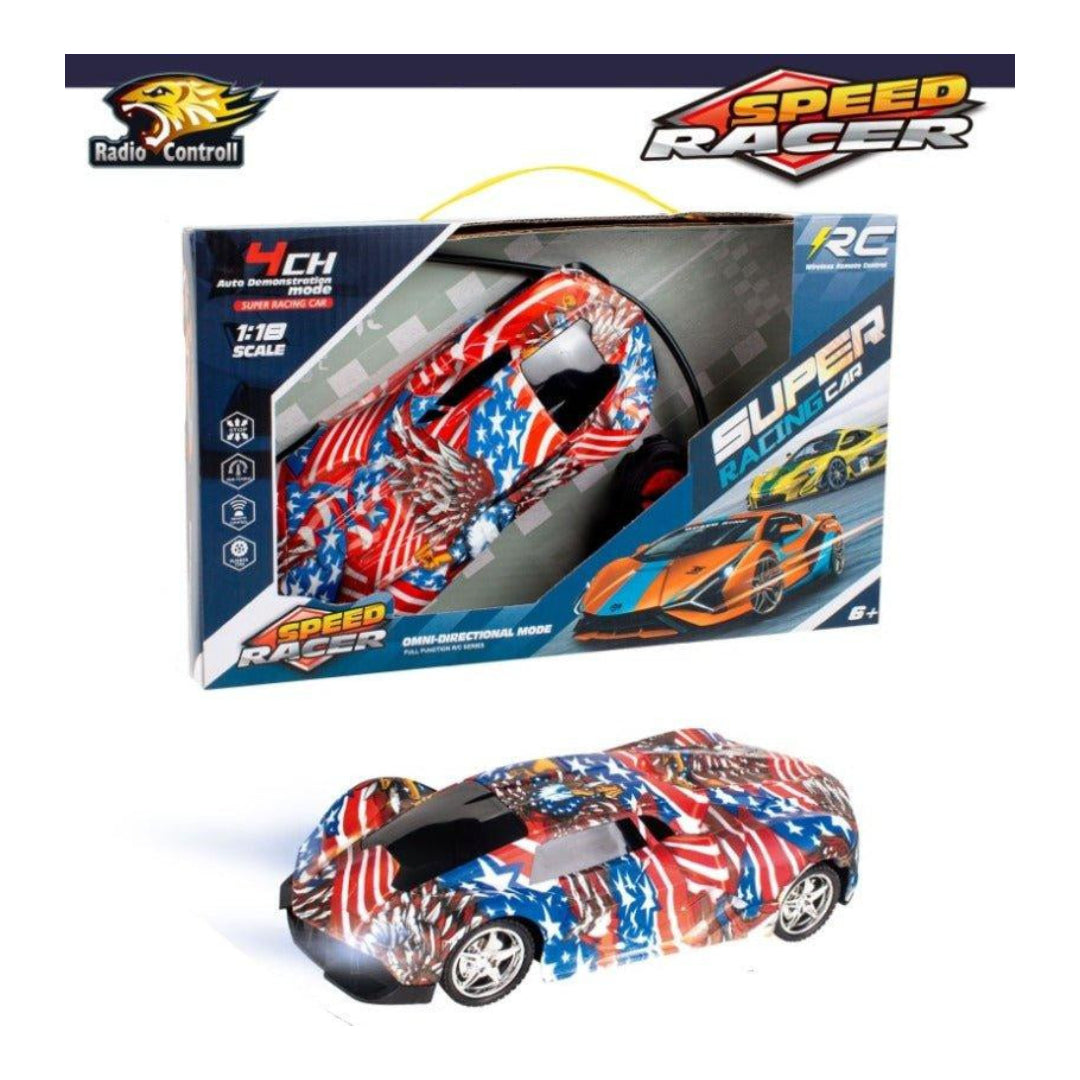 R/C Graffiti Multicolor Design Car