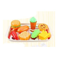 Colorful food playset