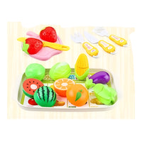 Colorful food playset