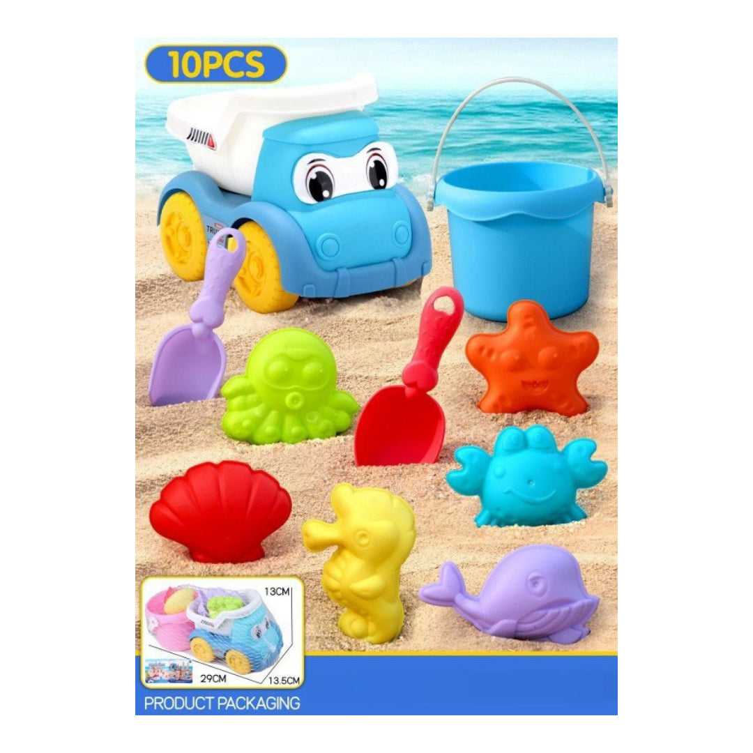 10-piece beach toy set