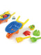 Colorful beach toy set