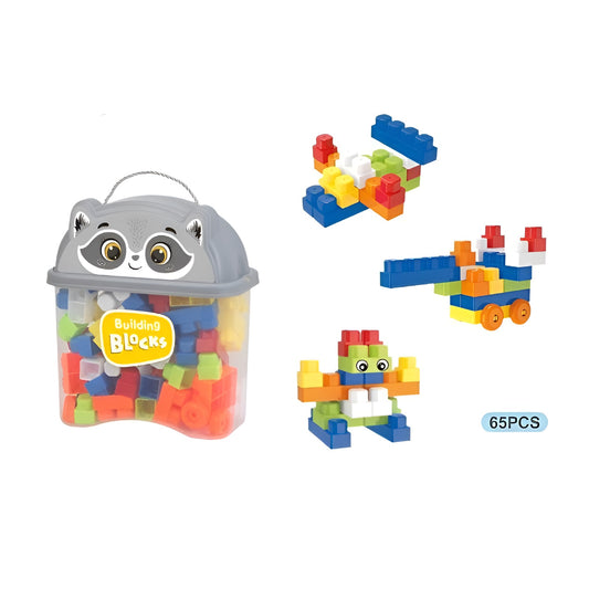 Children's funny building block 65 PCS