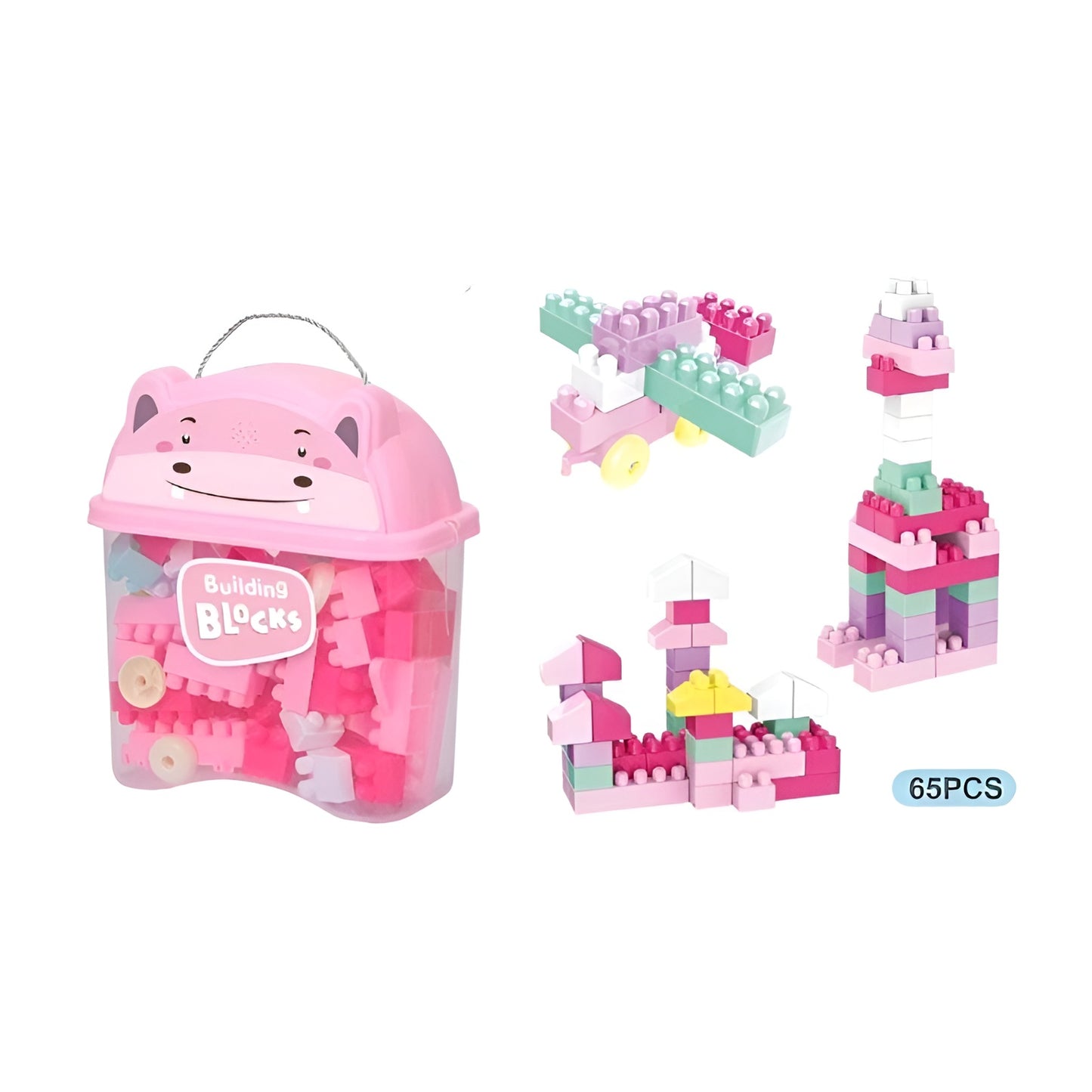 Children's funny building block 65 PCS