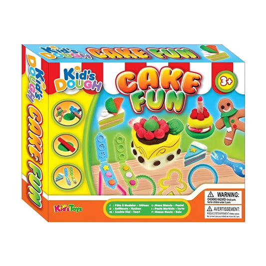 Children's Dough for Modeling Kid's Dough Cake Fun