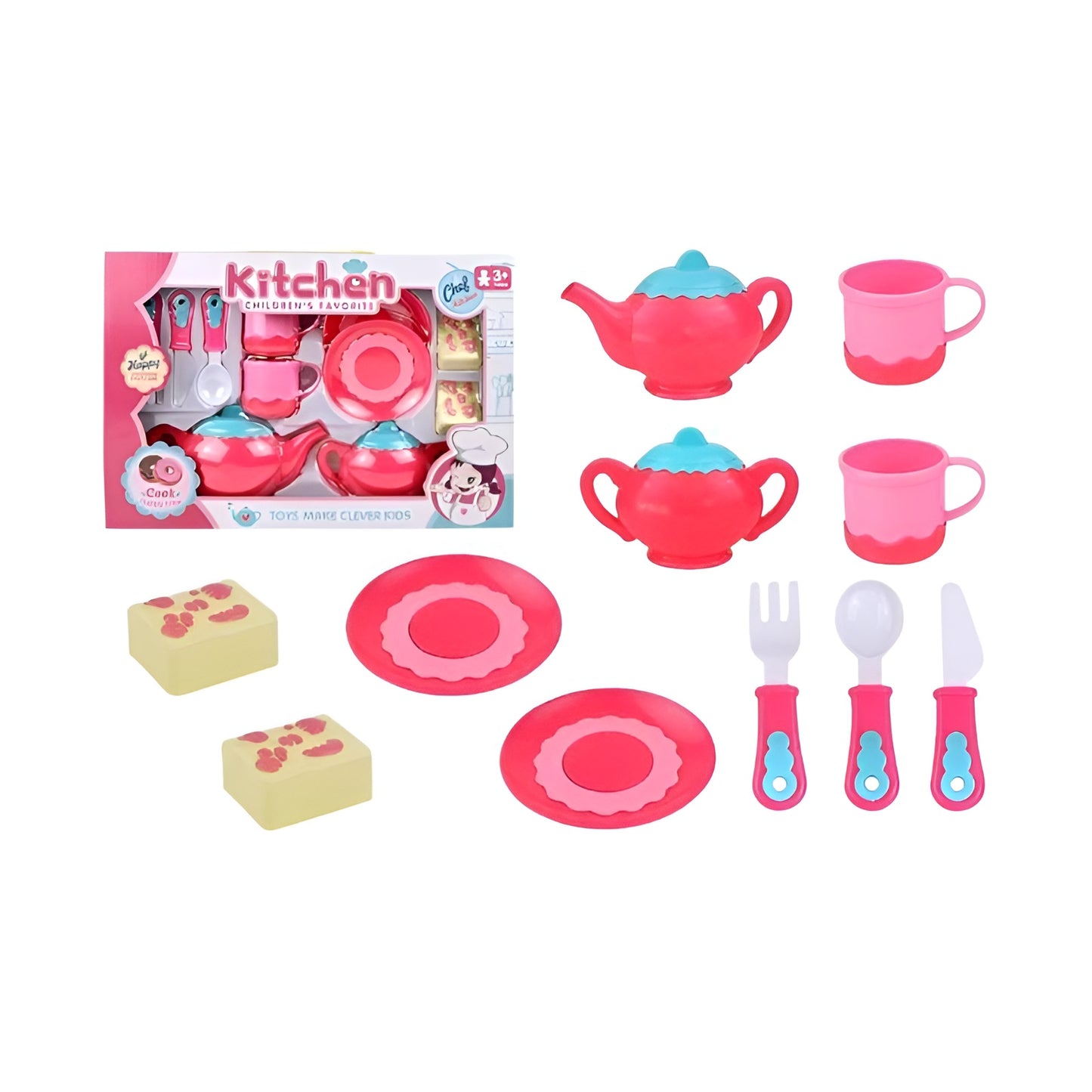 Toys Cook Kitchen Play Set