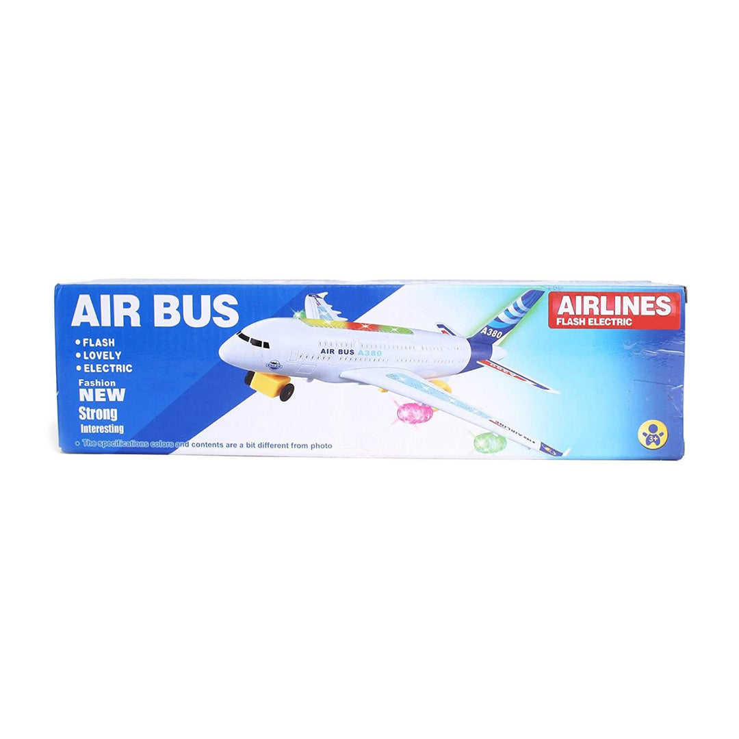 AIR Bus A380 Airline Flash Light & Emitting Sound Toy Plane