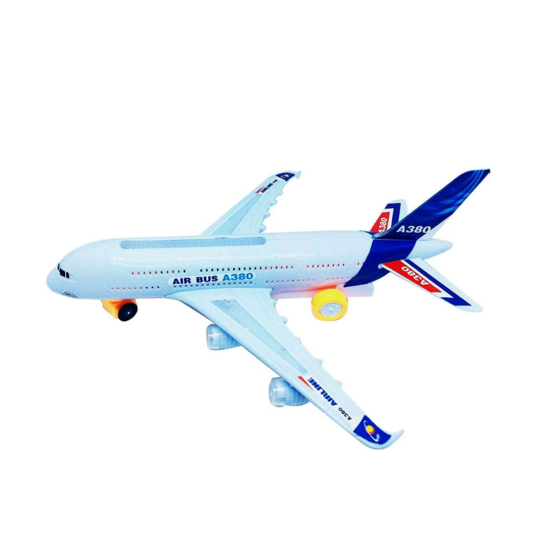 AIR Bus A380 Airline Flash Light & Emitting Sound Toy Plane