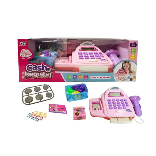 Kids Supermarket Pretend & Play Calculator Cash Register Toy