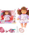 Cute Doll with Feeding Bottles & Accessories