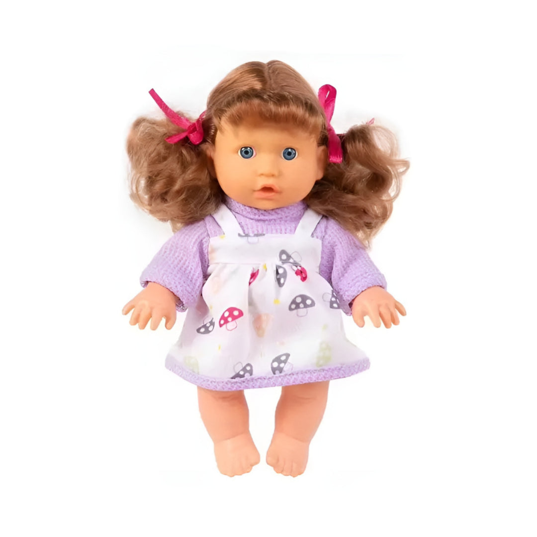 Cute Doll with Feeding Bottles & Accessories