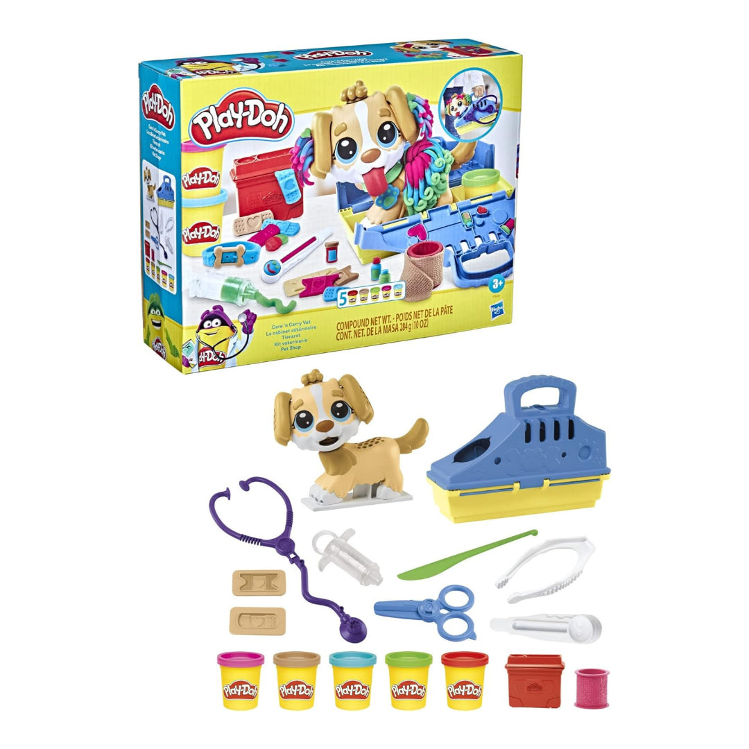 Play-Doh Care N Carry Vet With Toy Dog