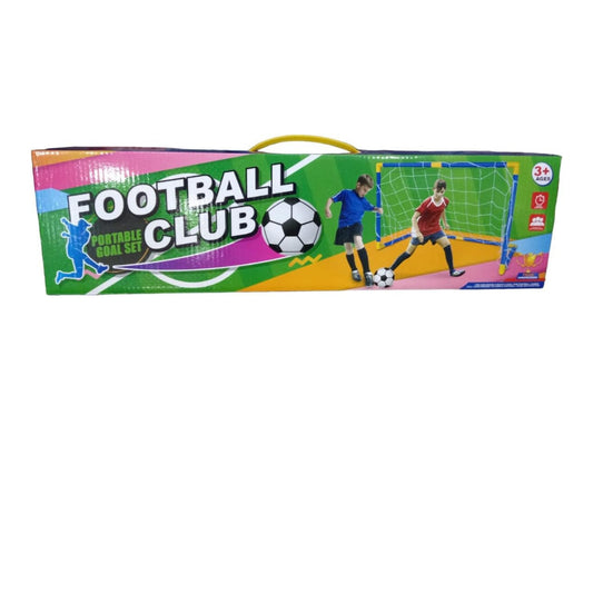 Football goal net set