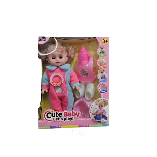 Baby Let's Play Doll Set