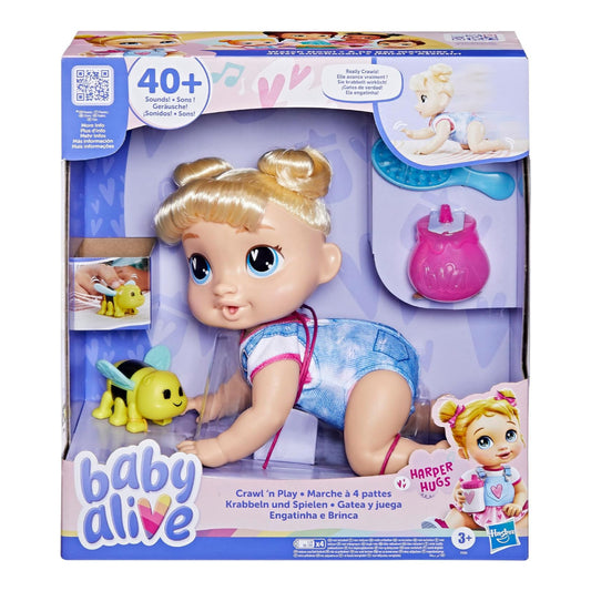 Baby Alive Crawl 'N Play Harper