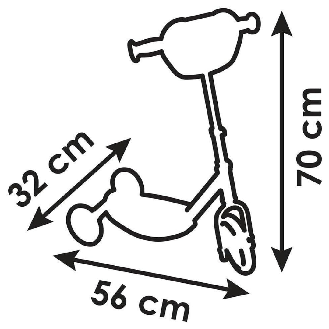 Smoby - Disney Princesses Scooter