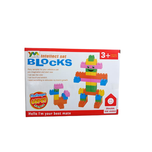 Building Blocks Intellect Set – 60 Pcs