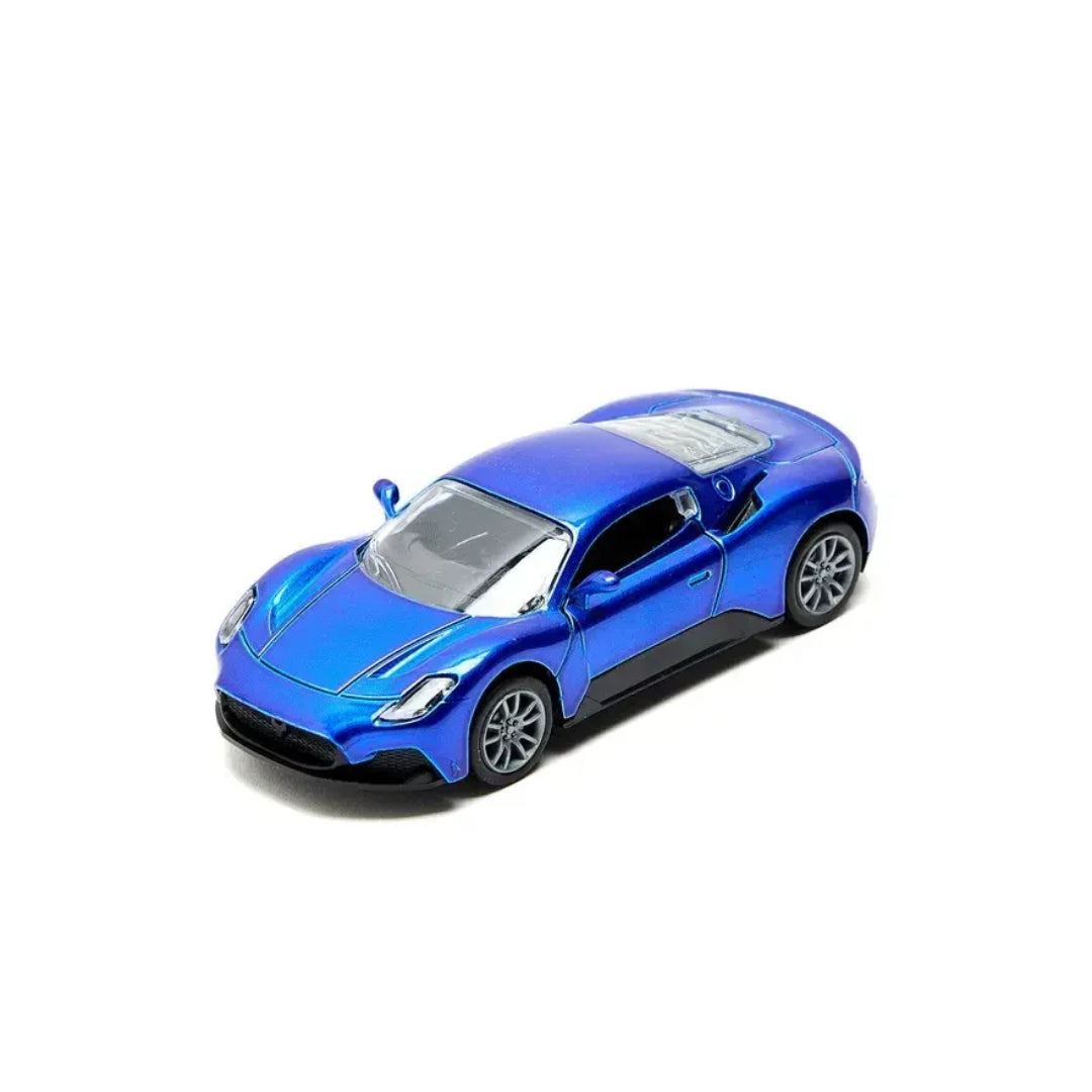 Alloy Collectible BLUE GTR Pull Back Diecast Toy Car