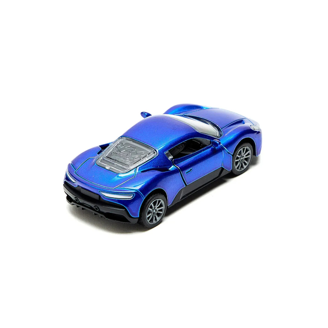 Alloy Collectible BLUE GTR Pull Back Diecast Toy Car