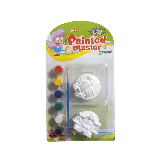 Paint Your Own Plaster Mold Figurines Plaster Painting Set