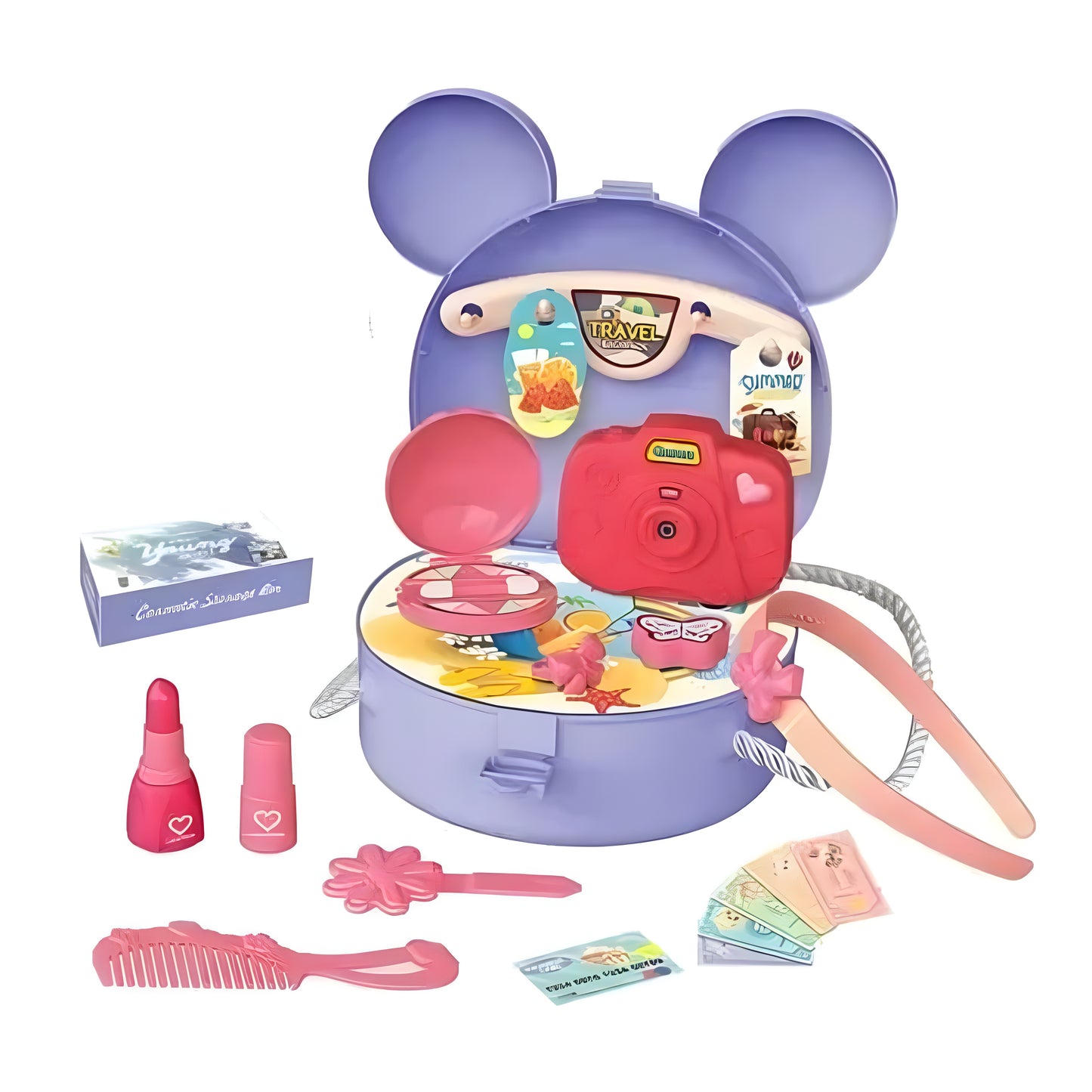 Travel Backpack Kids Vanity Toy